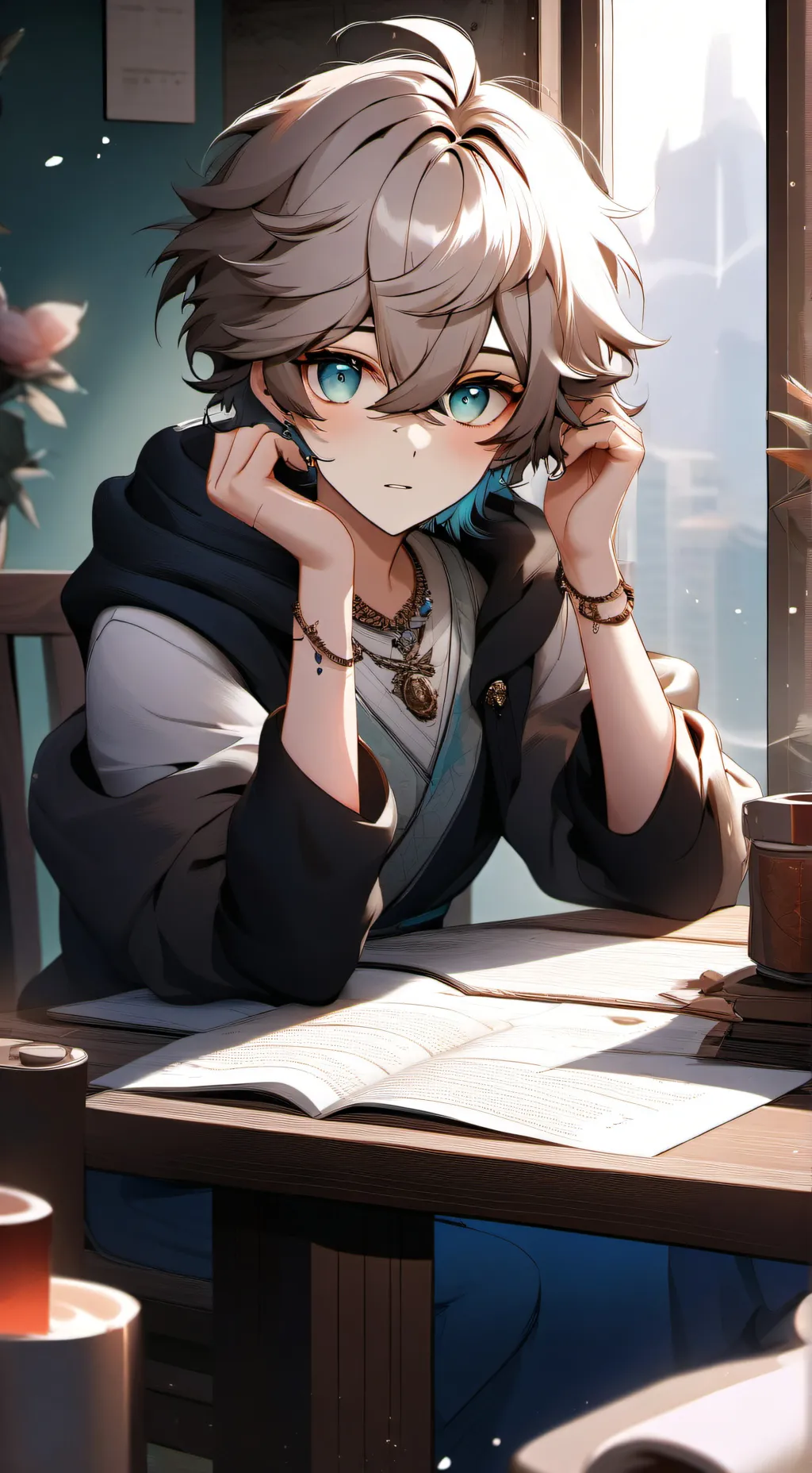 ai character: Mike ￼ background