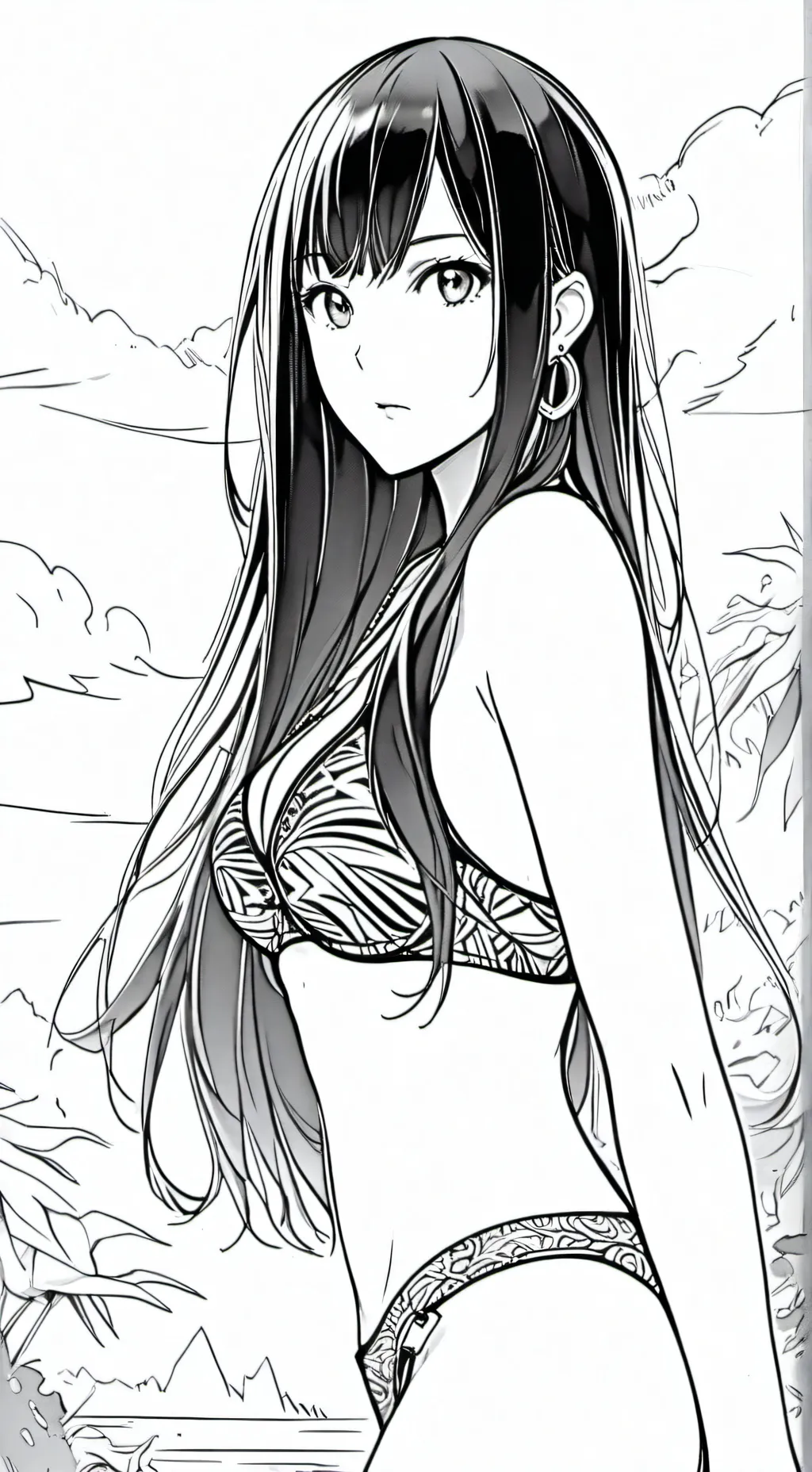 ai character: Amber background