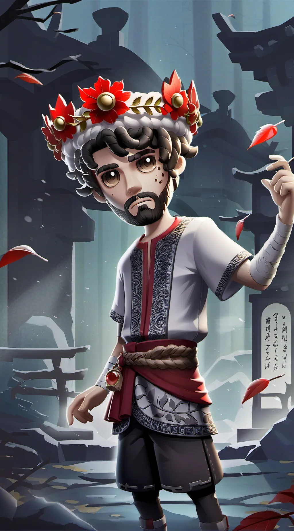 ai character: julius ceasar background