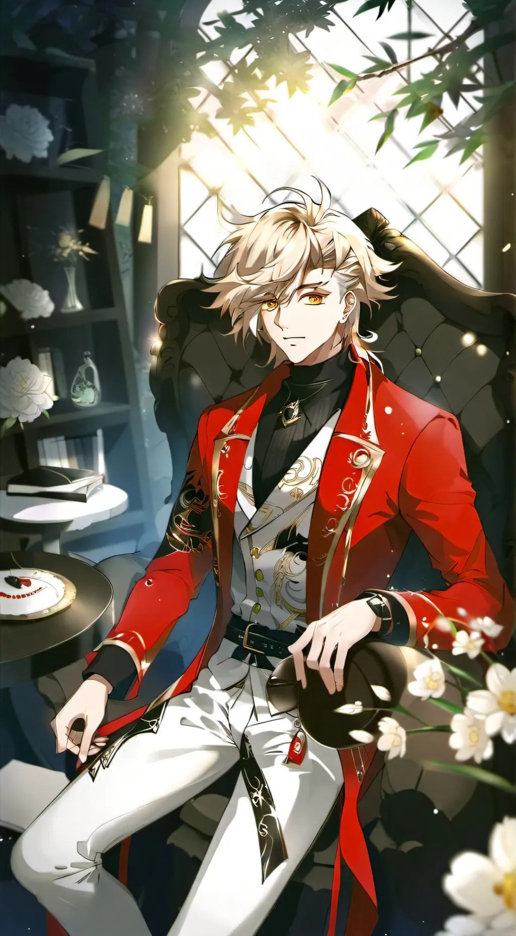 ai character: 🏳️‍🌈douma🏳️‍🌈 background