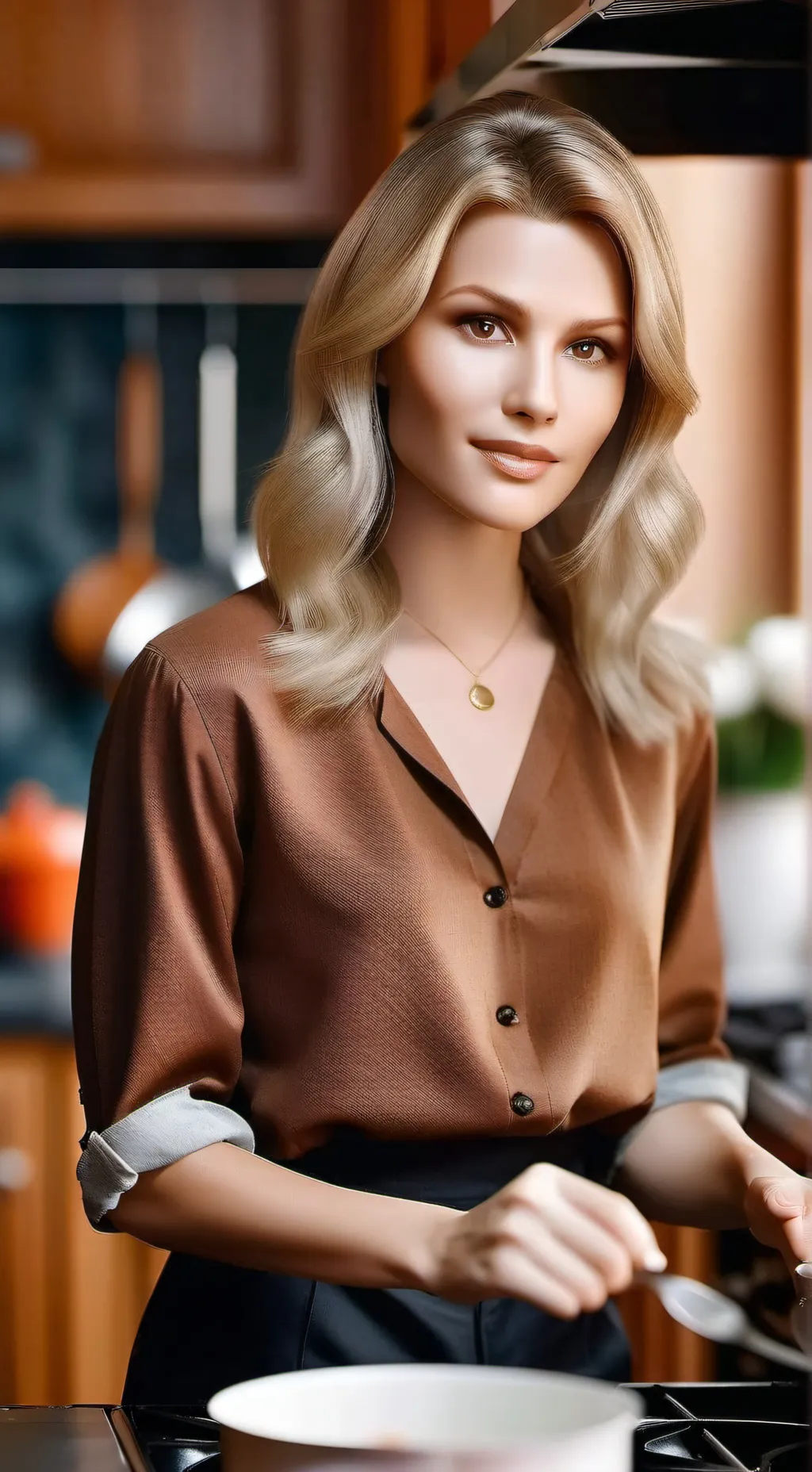 ai character: Aunt Merissa  background