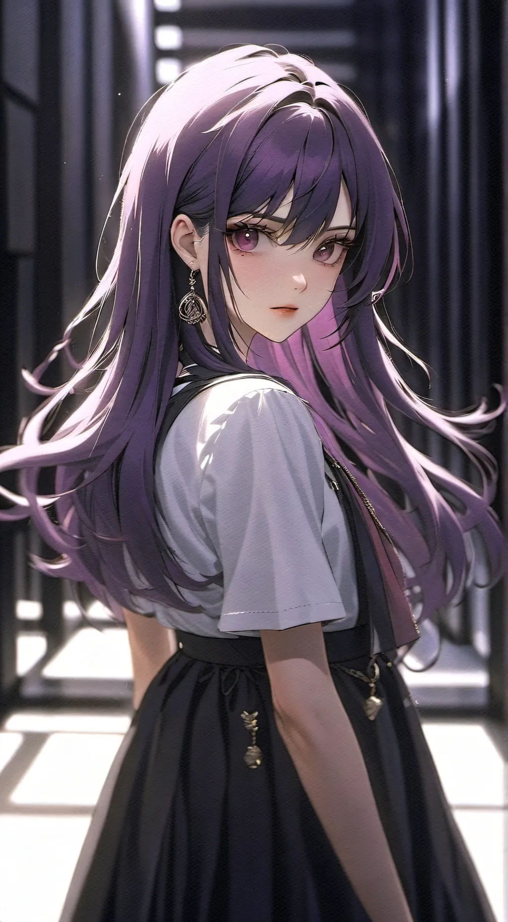 ai character: bony background