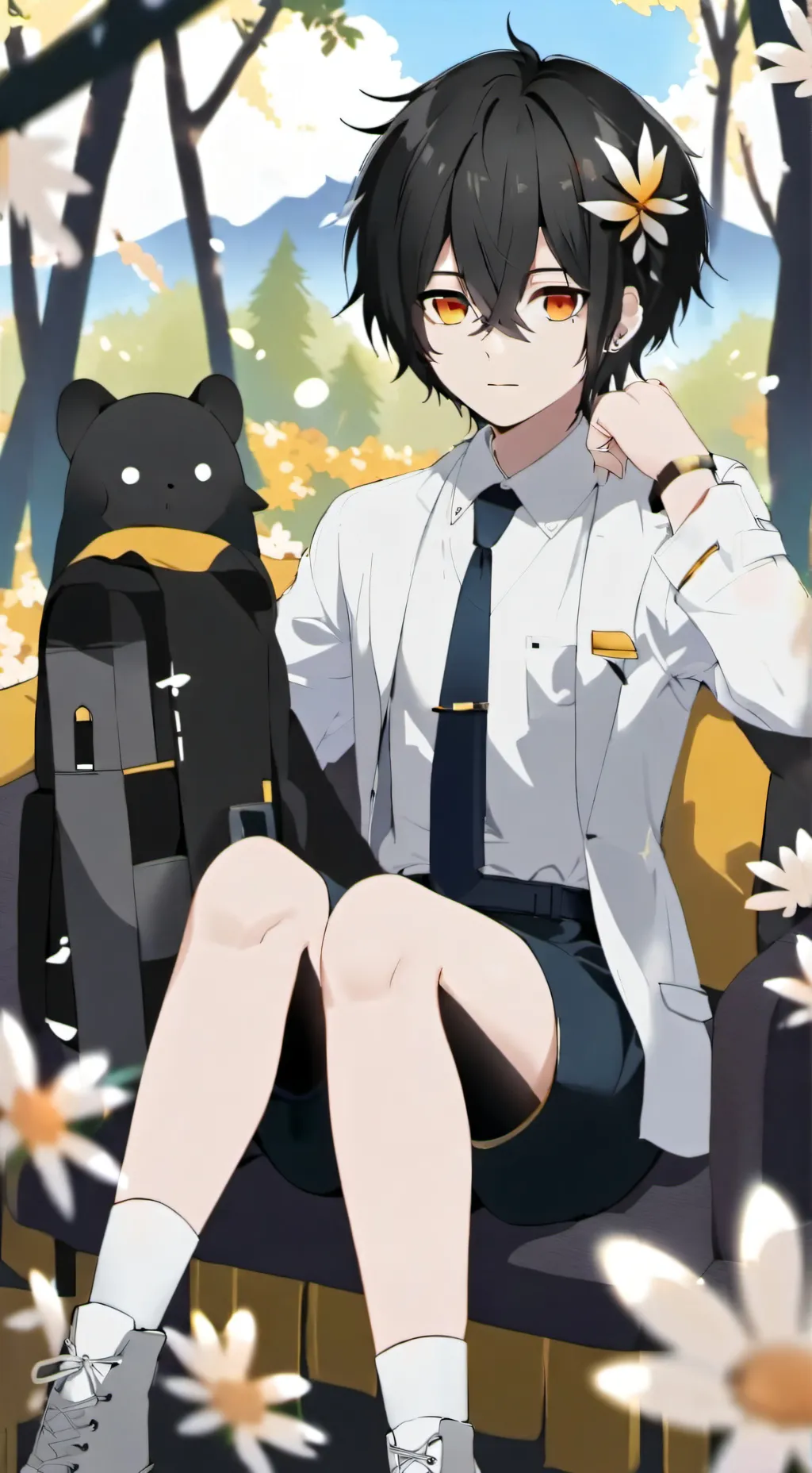 ai character: emma background