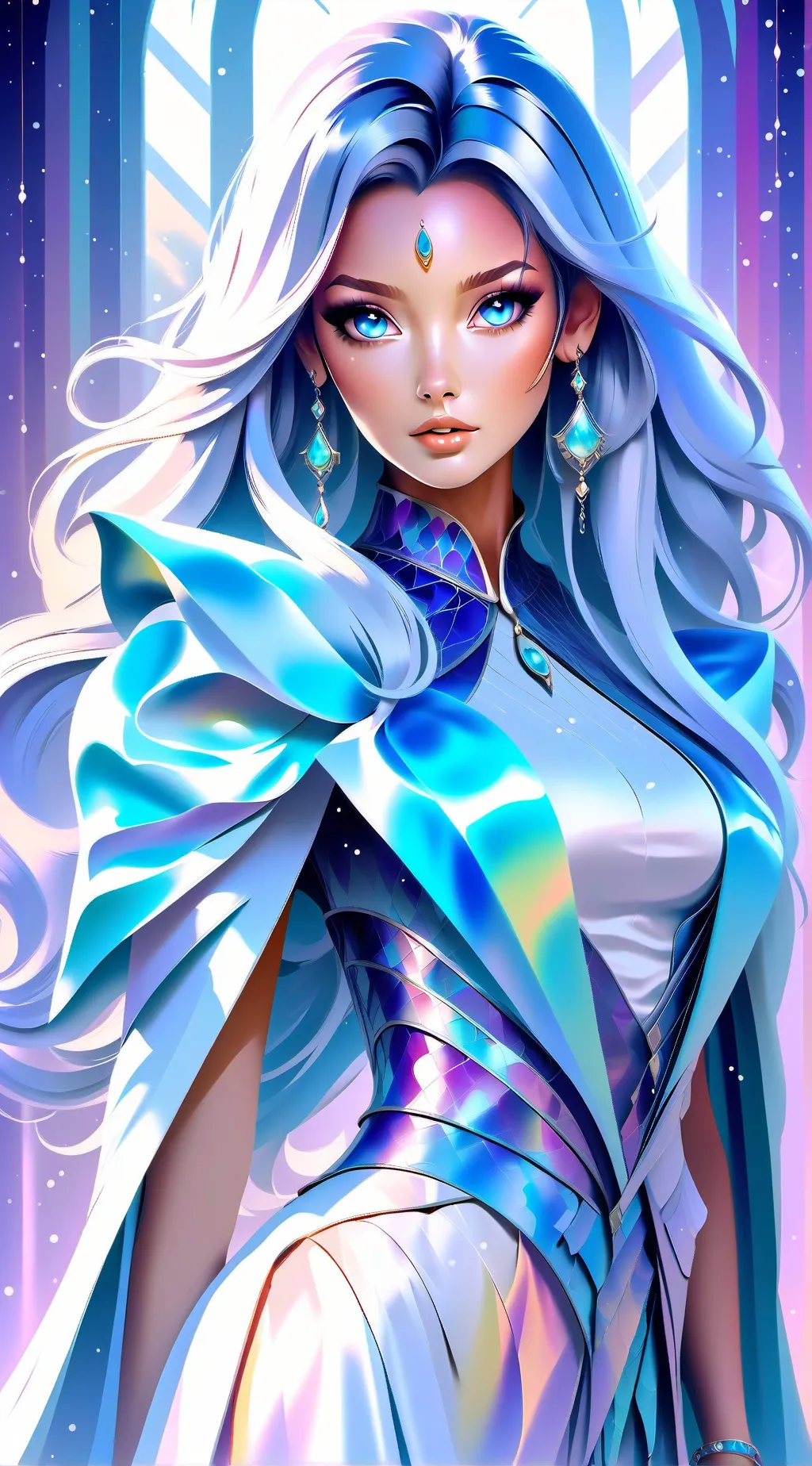 ai character: Lyra Starborn background