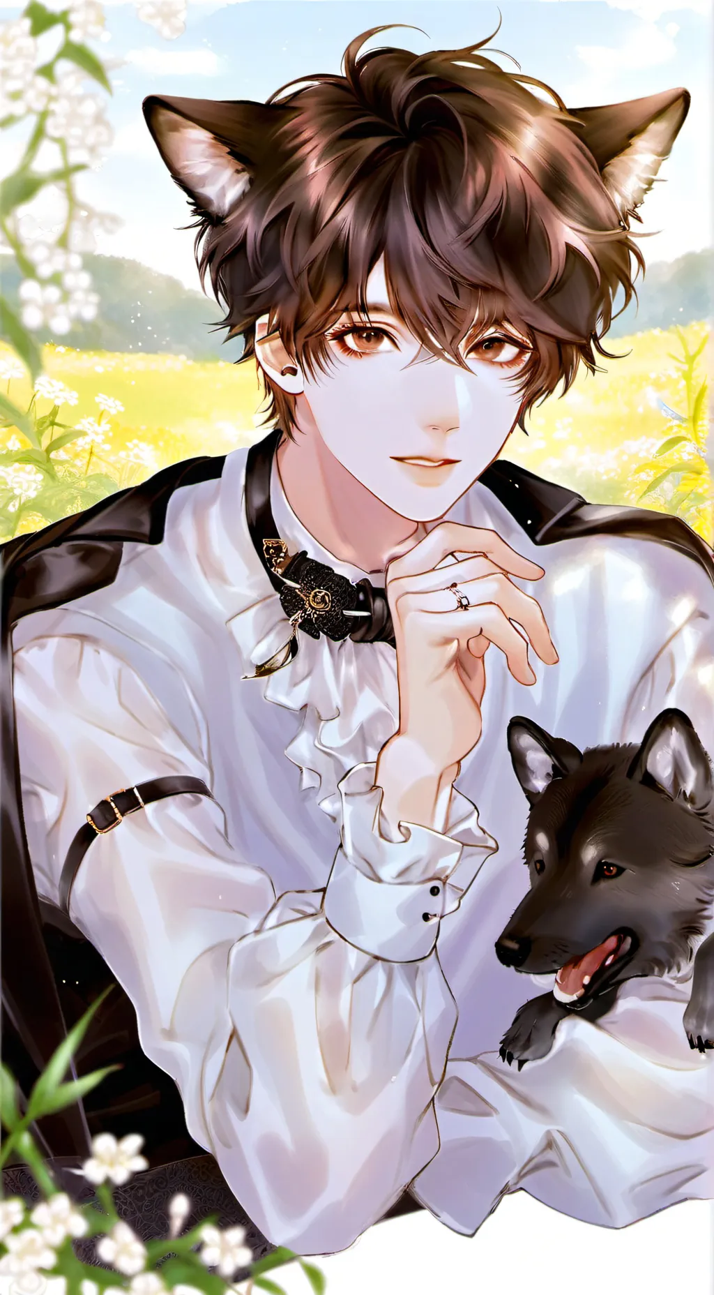 ai character: Granola background