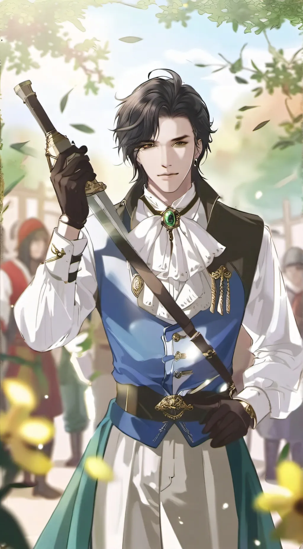 ai character: attack on titan background