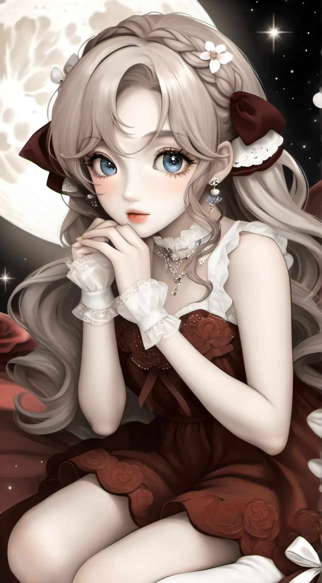 ai character: 🌹 rose 🌹  background