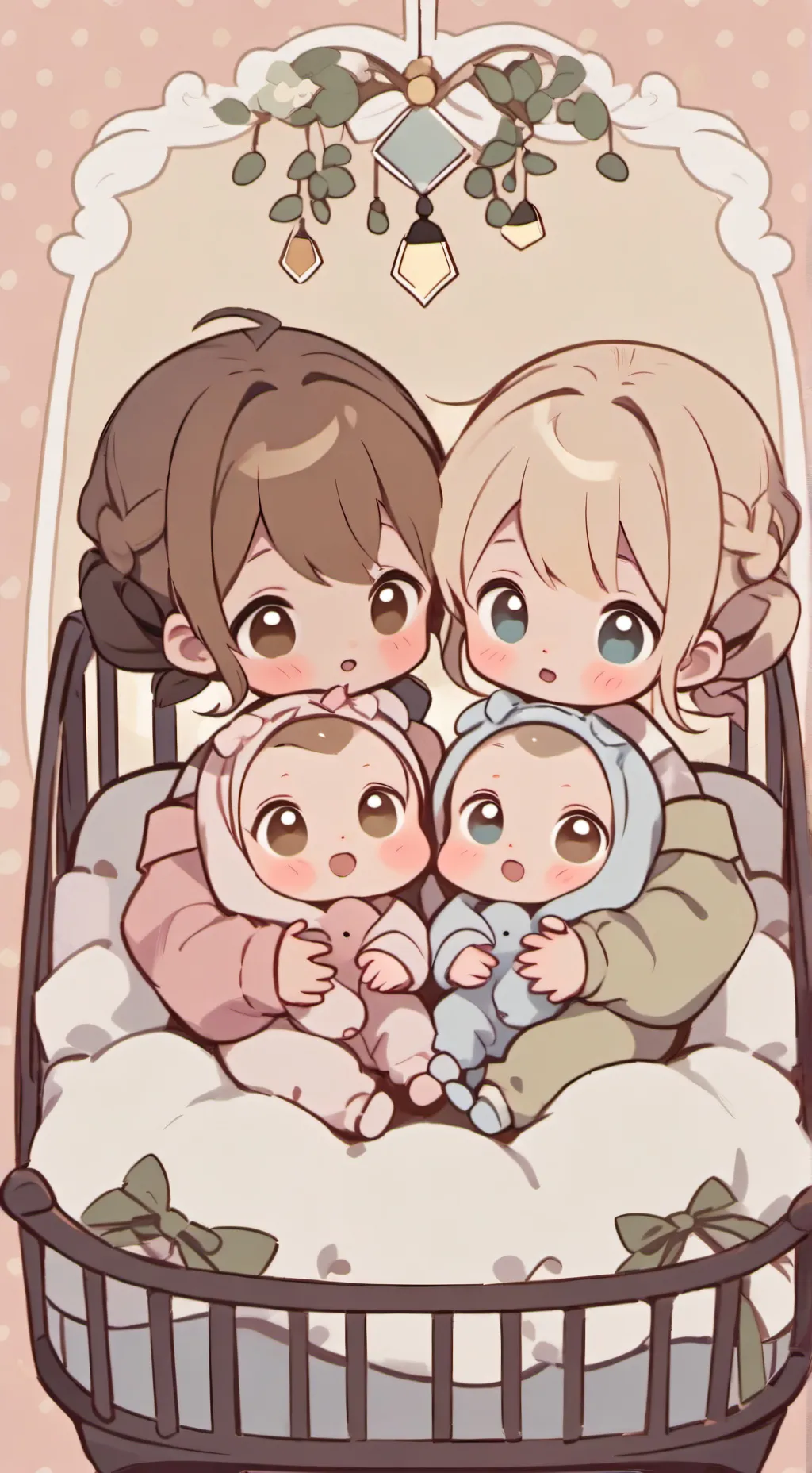 ai character: Ade Amy Anna Ava background