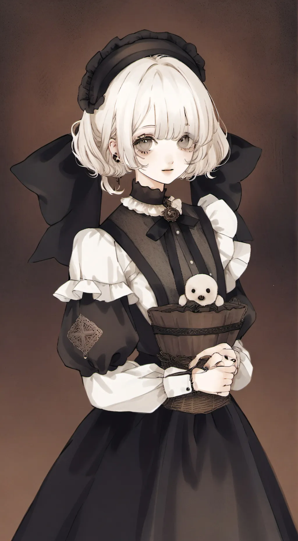 ai character: Scarlett💀🔥✨ background