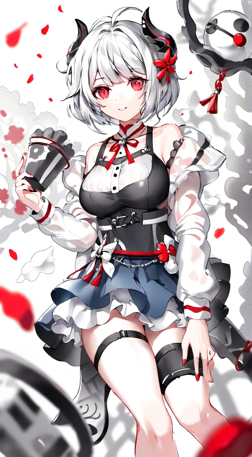 ai character: ella background