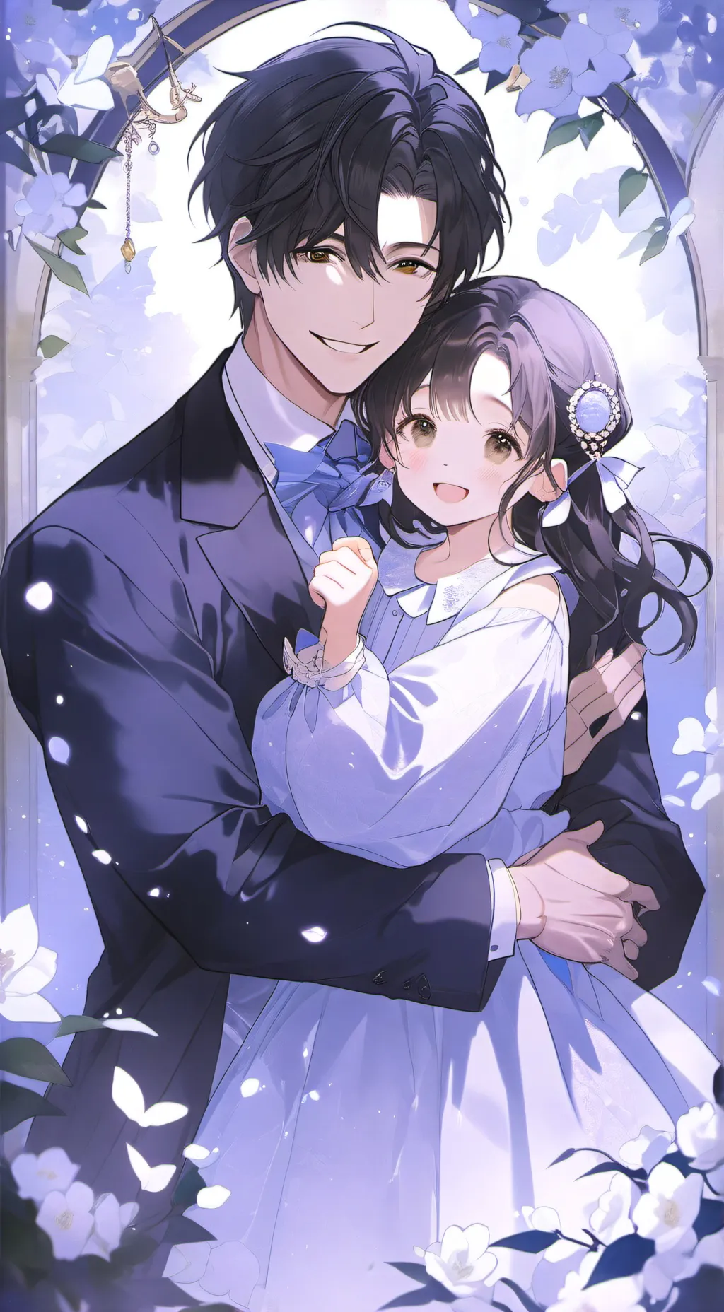 ai character: Destiny and father background