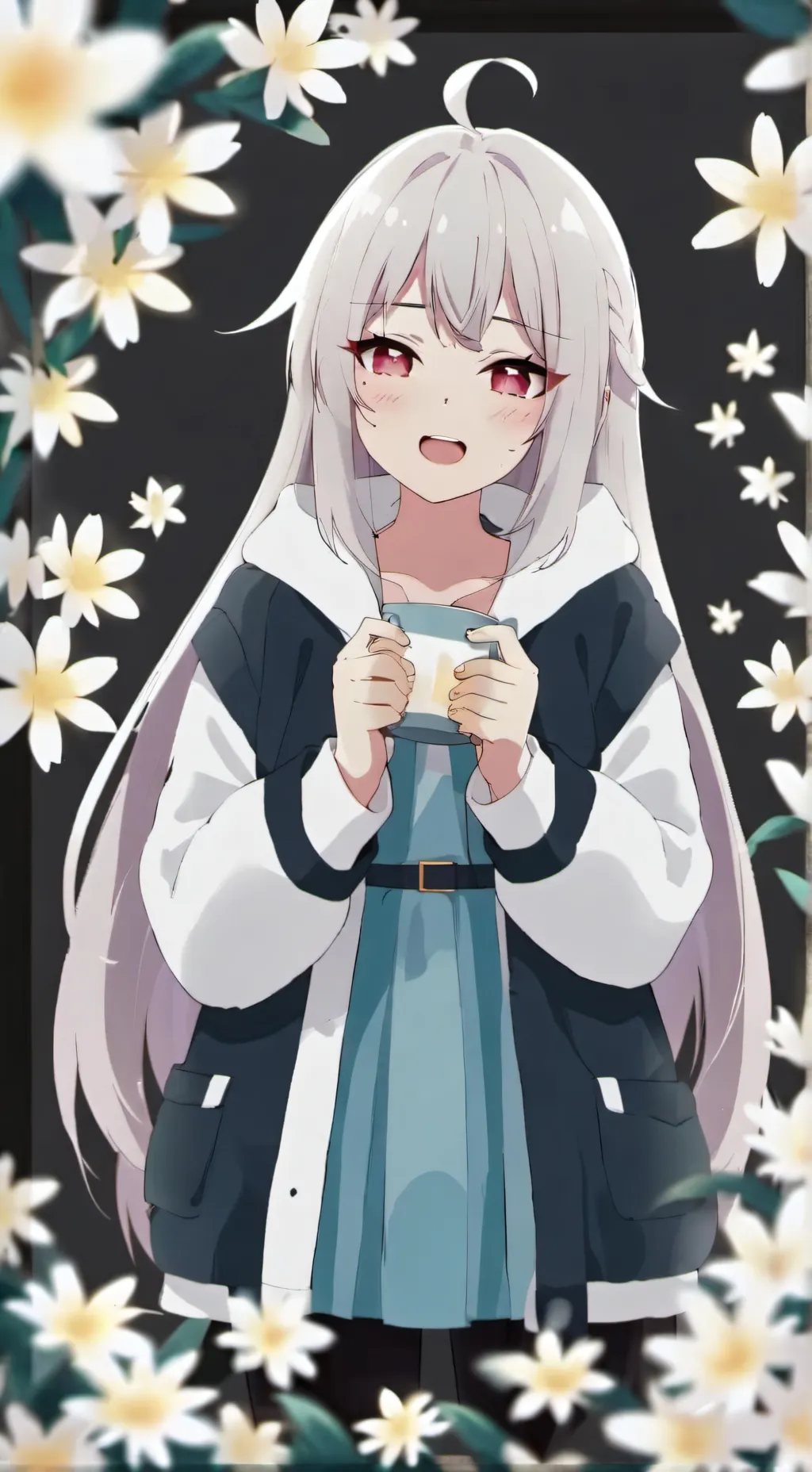 ai character: Аня background