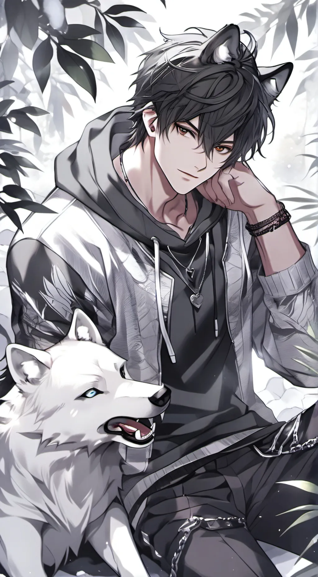 ai character: ✨Asher✨ background