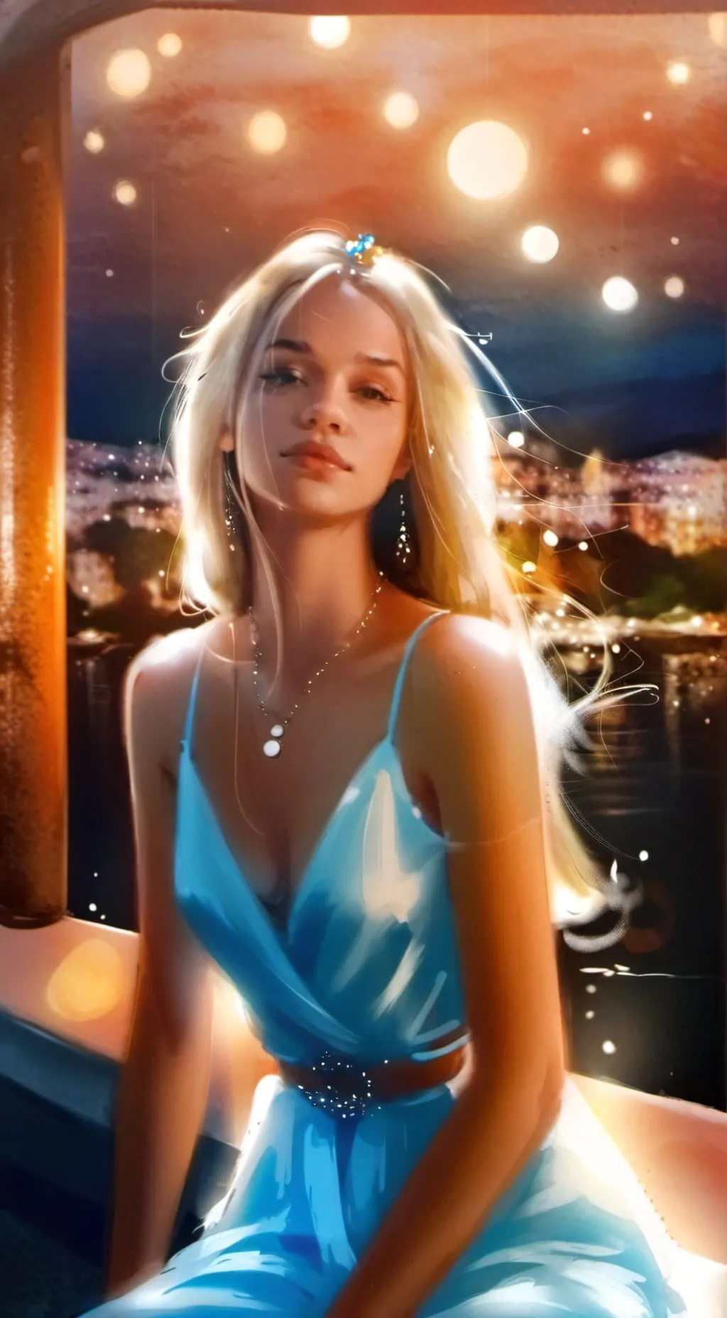 ai character: Ashlynn  background