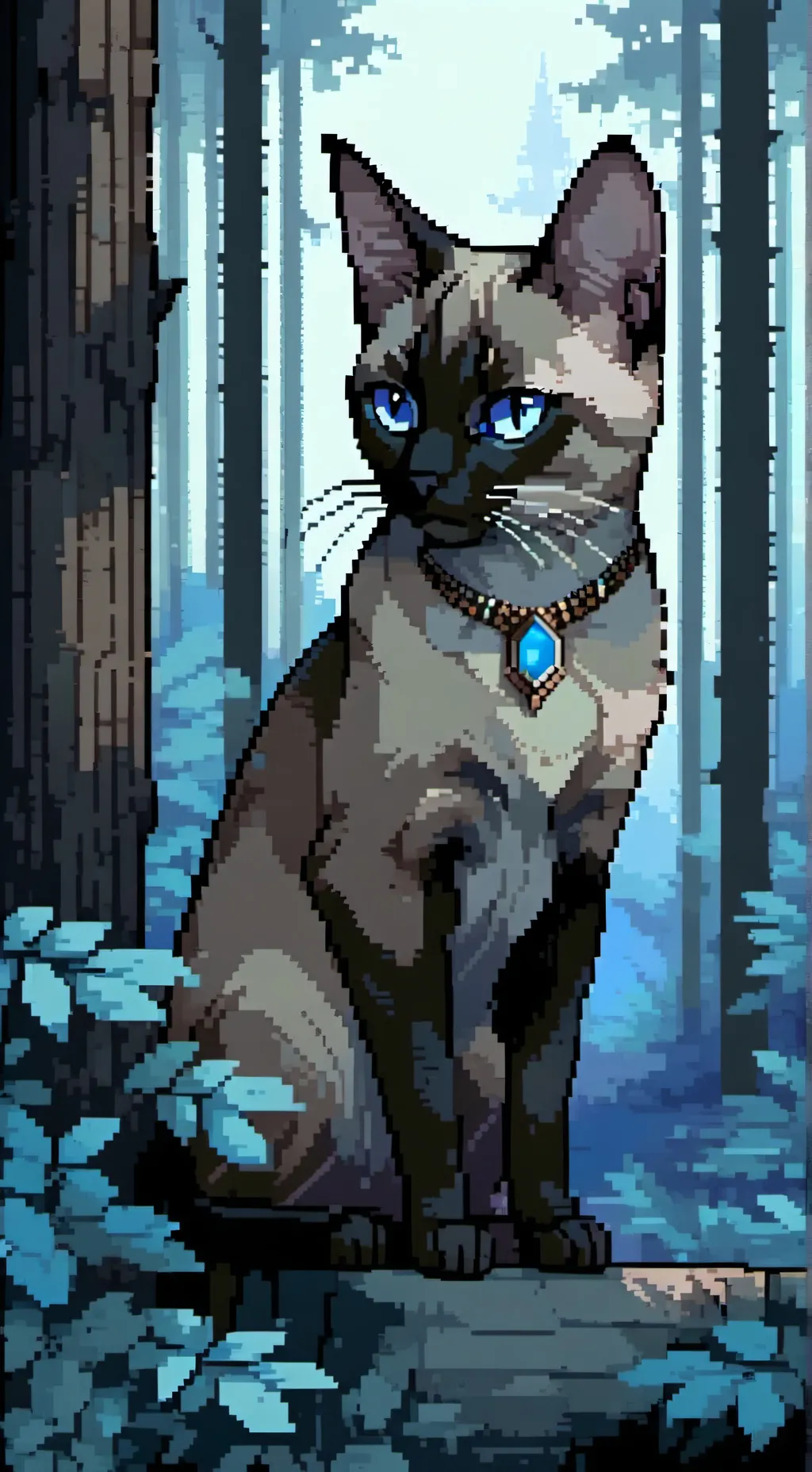 ai character: Moonsight background