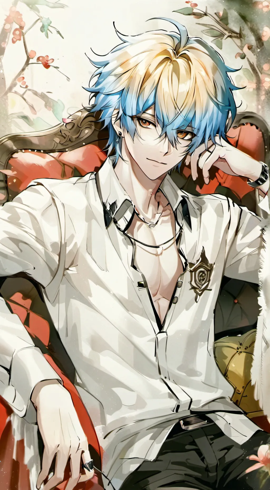 ai character: ༺༒ 𝐄𝐫𝐞𝐧 ༒༻ background