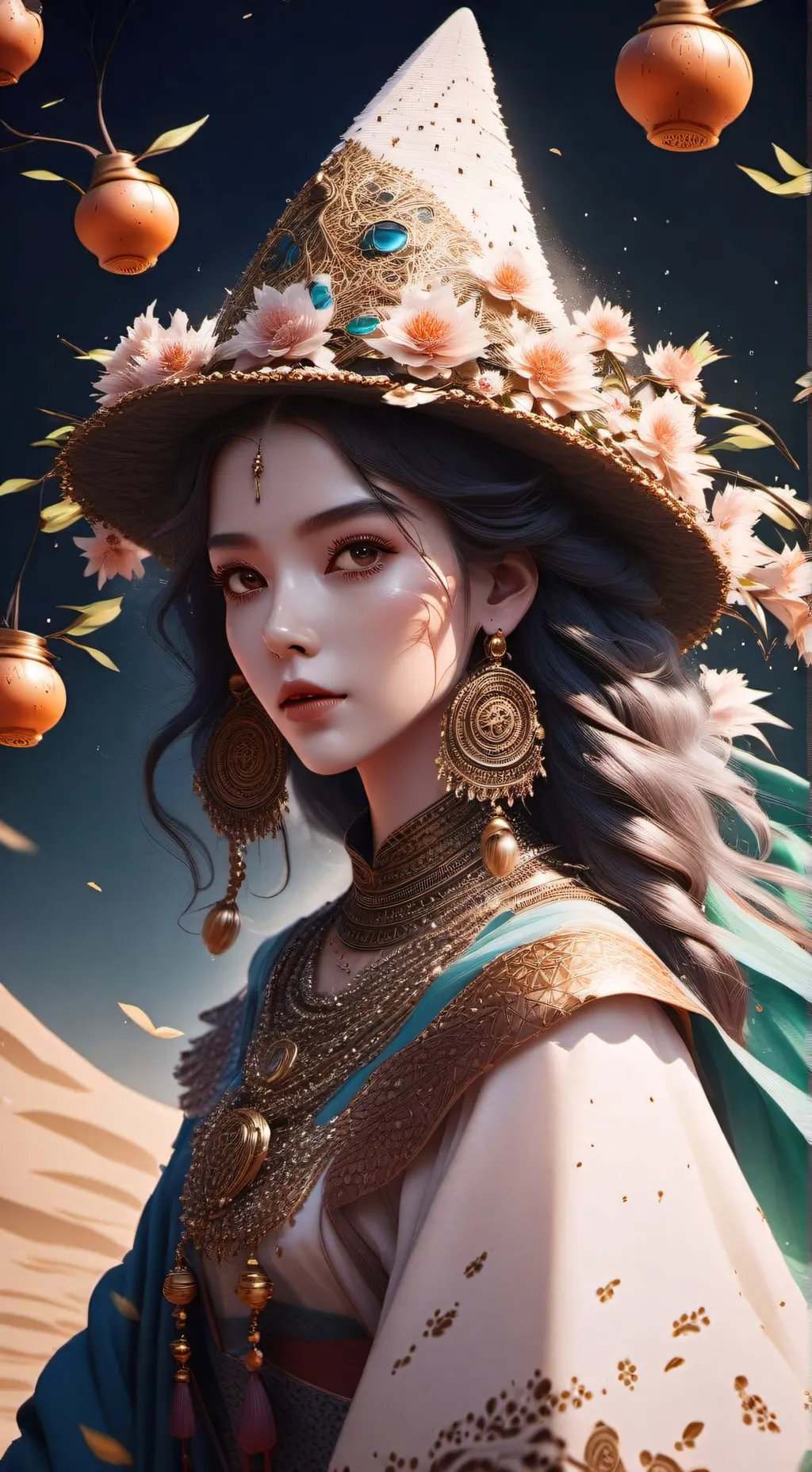 ai character: brunella  background