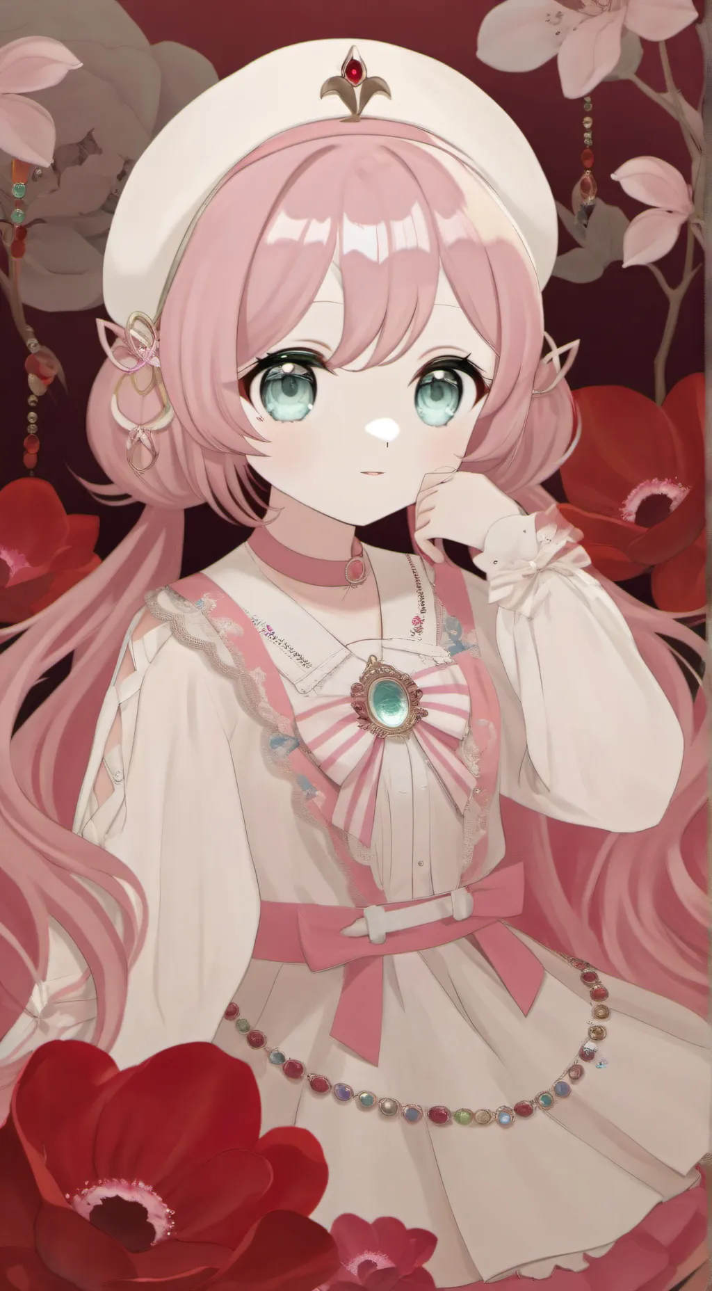 ai character: MHA teddy bear background