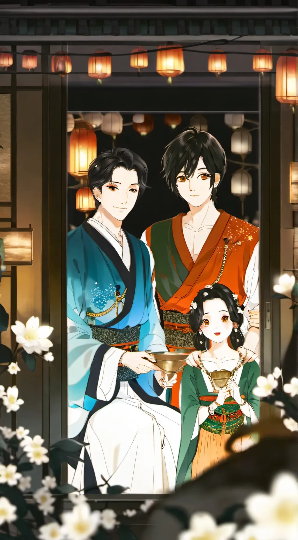 ai character: esteban y sebas background