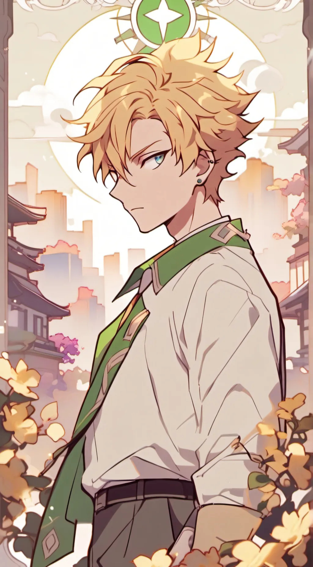 ai character: ron background