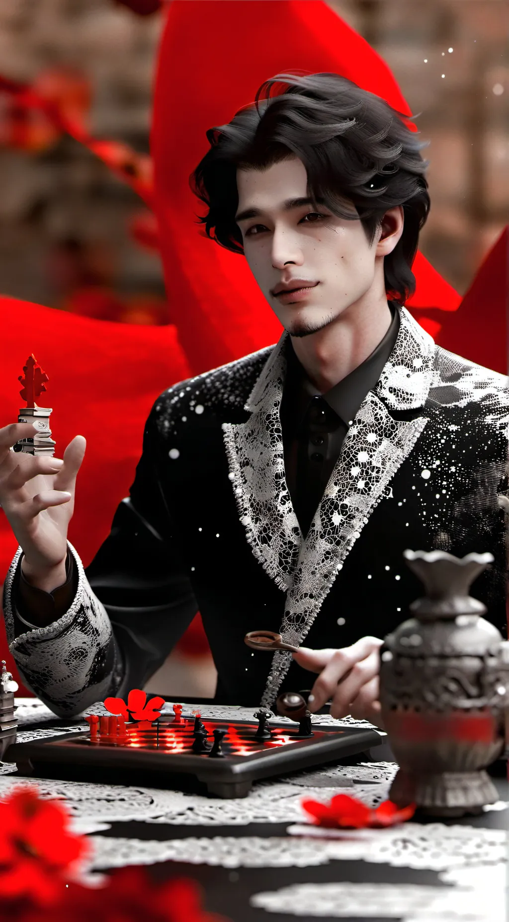 ai character: Thiago background