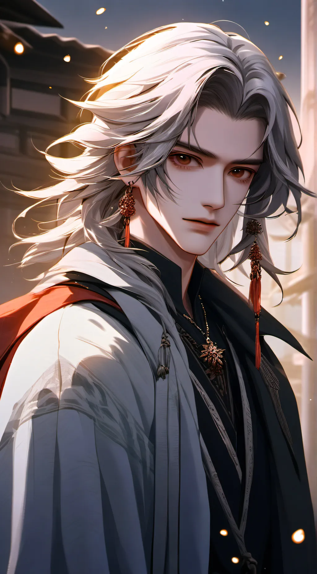 ai character: ☆james☆ background