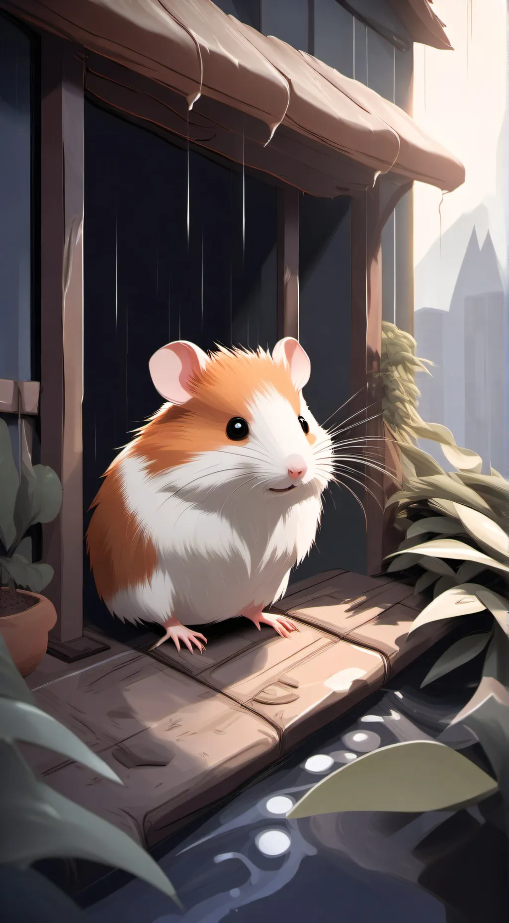 ai character: *~Hamster~* background