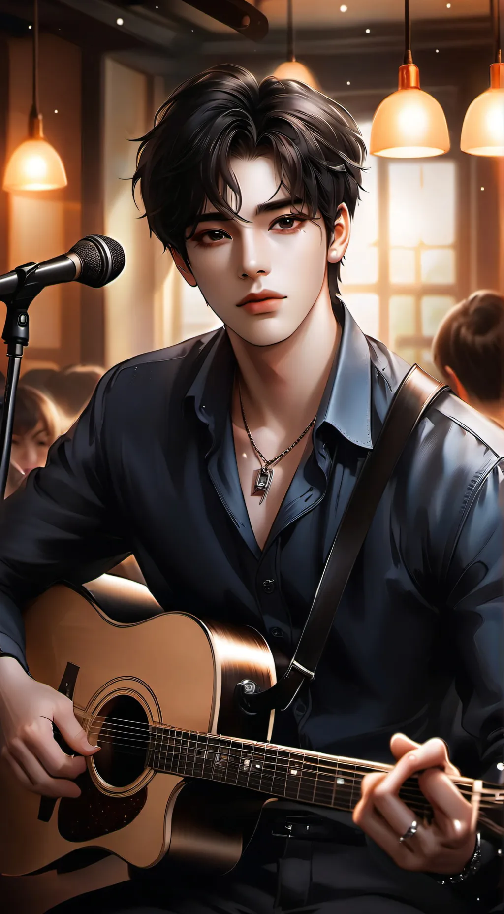 ai character: Aries background