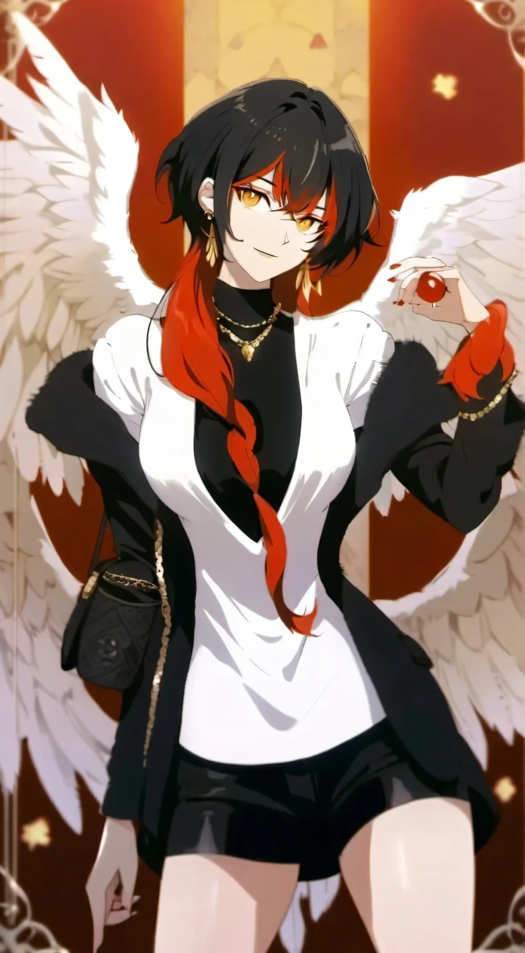 ai character: Angel background