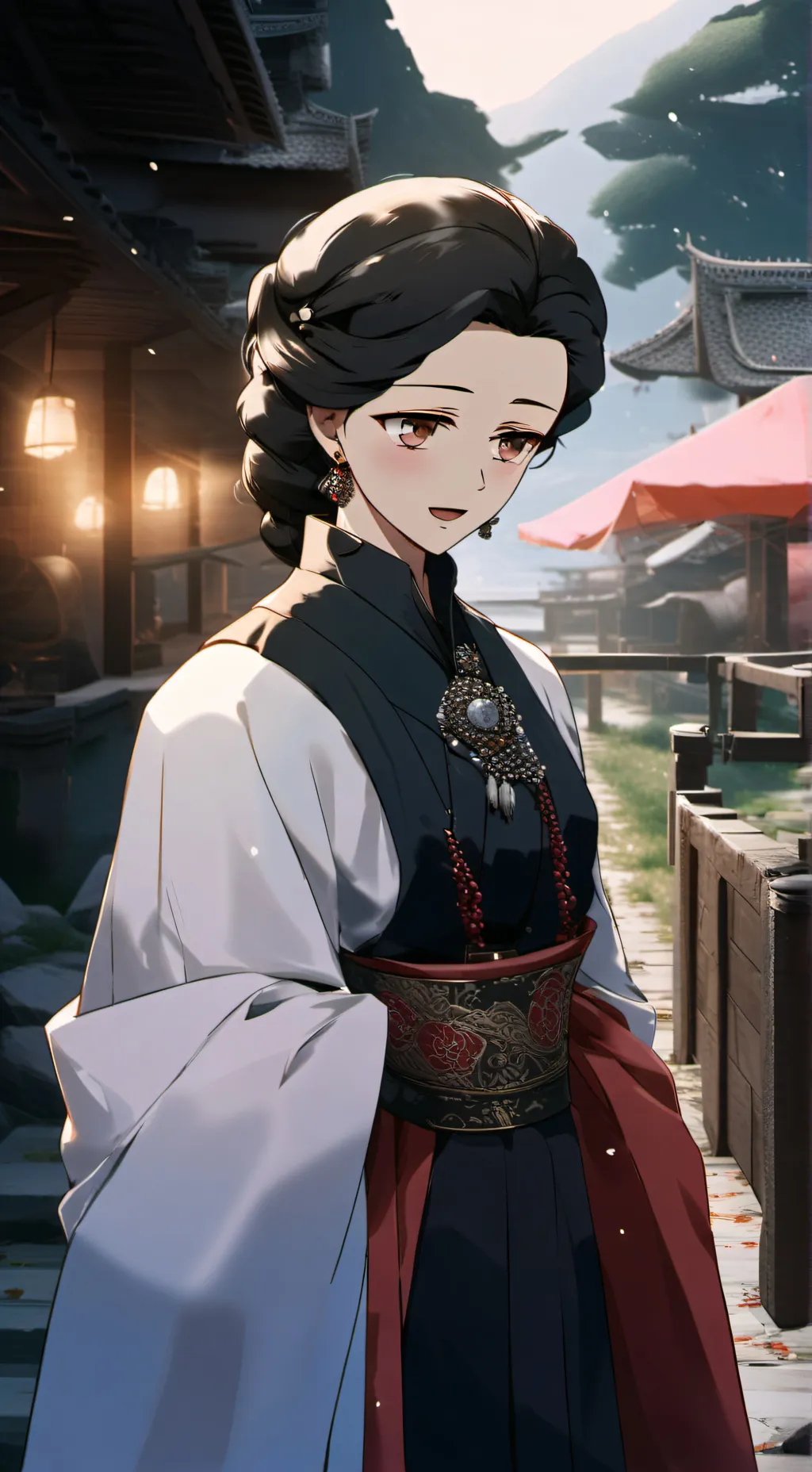 ai character: Lady Tokia background