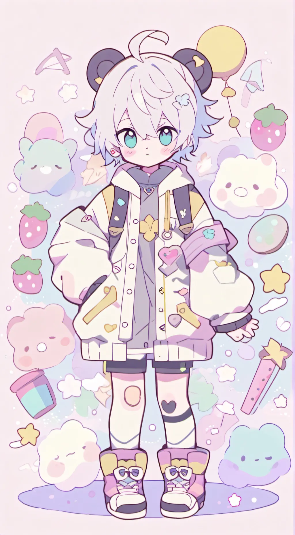 ai character: Oliver background