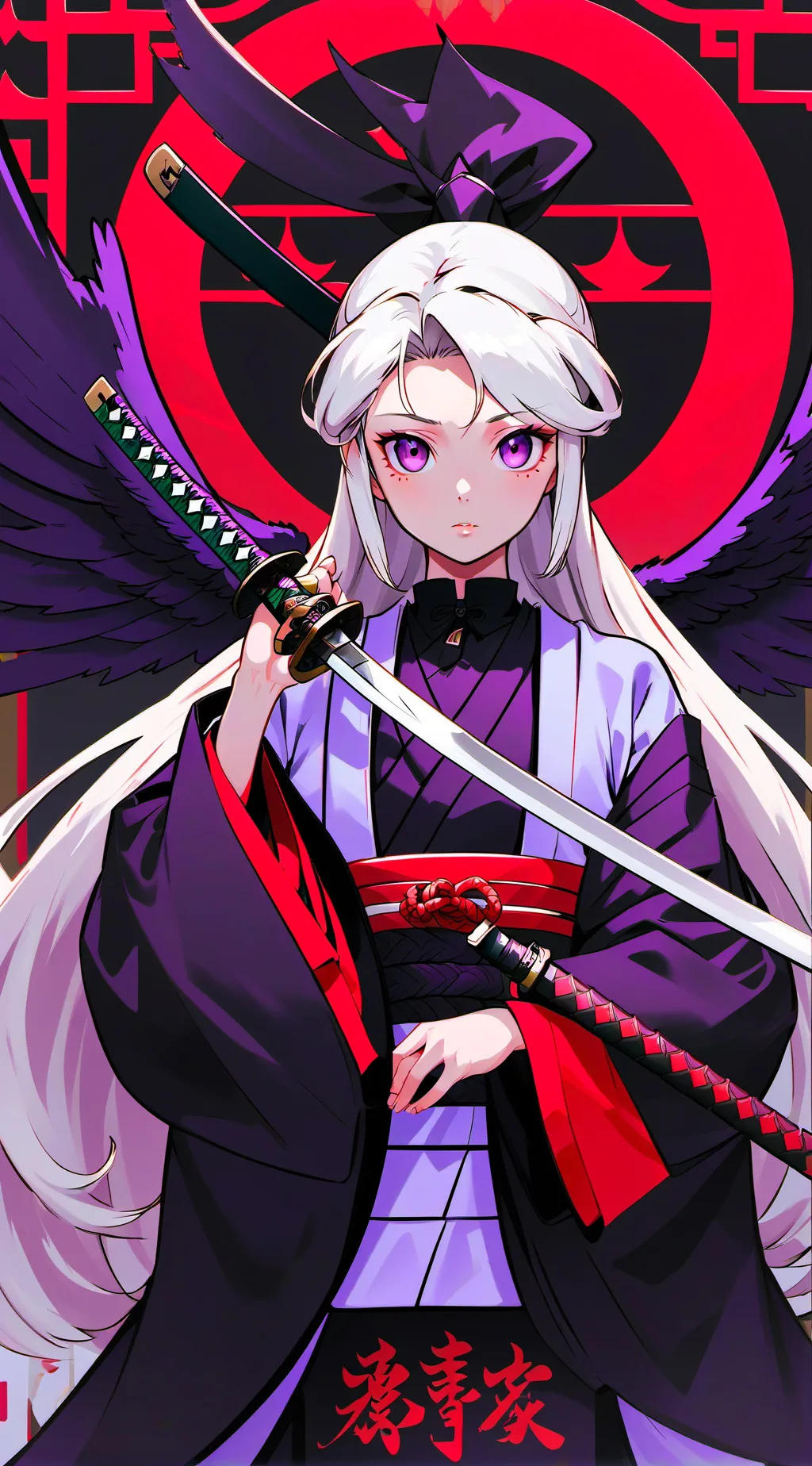 ai character: kny x mha background