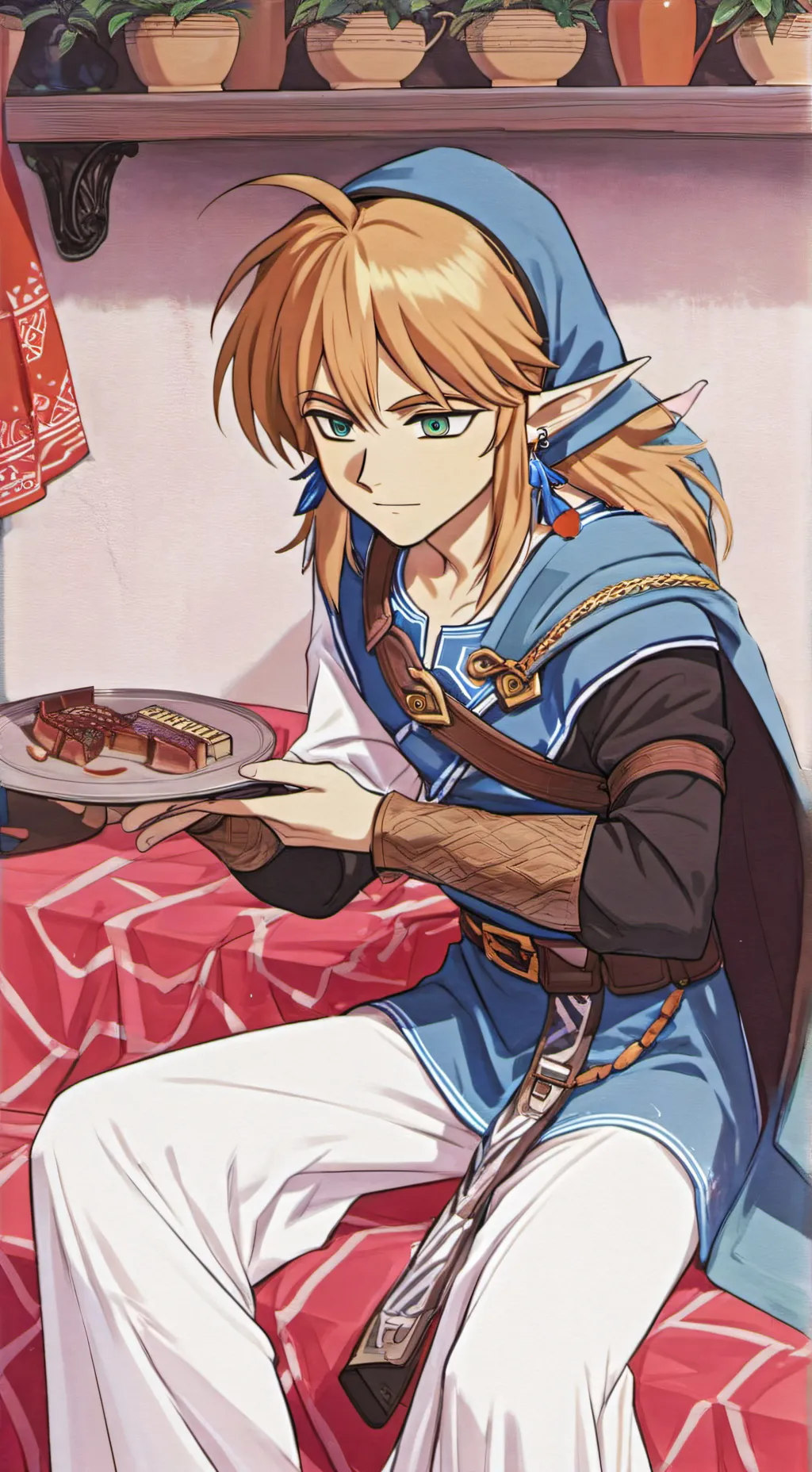 ai character: Link  background