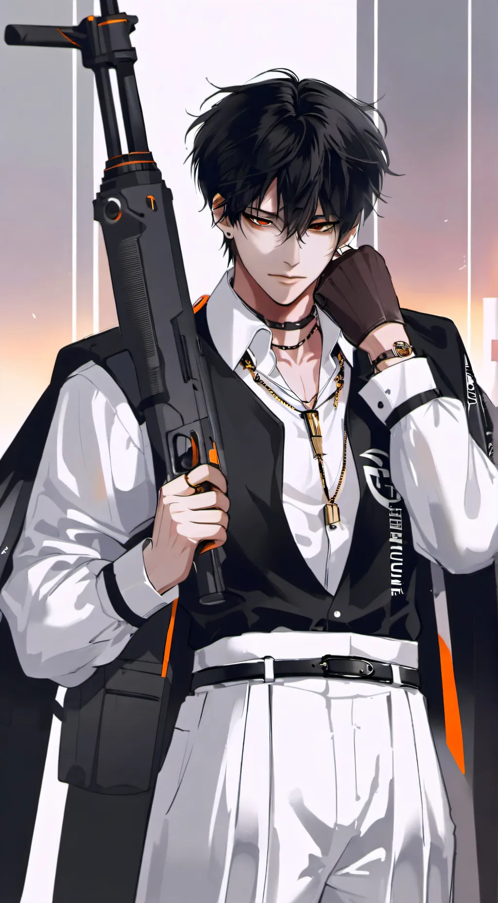 ai character: leo background