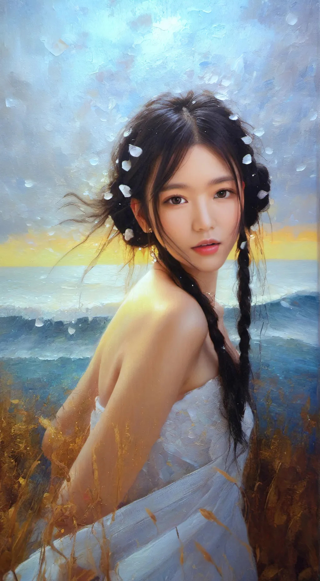 ai character: Clara  background