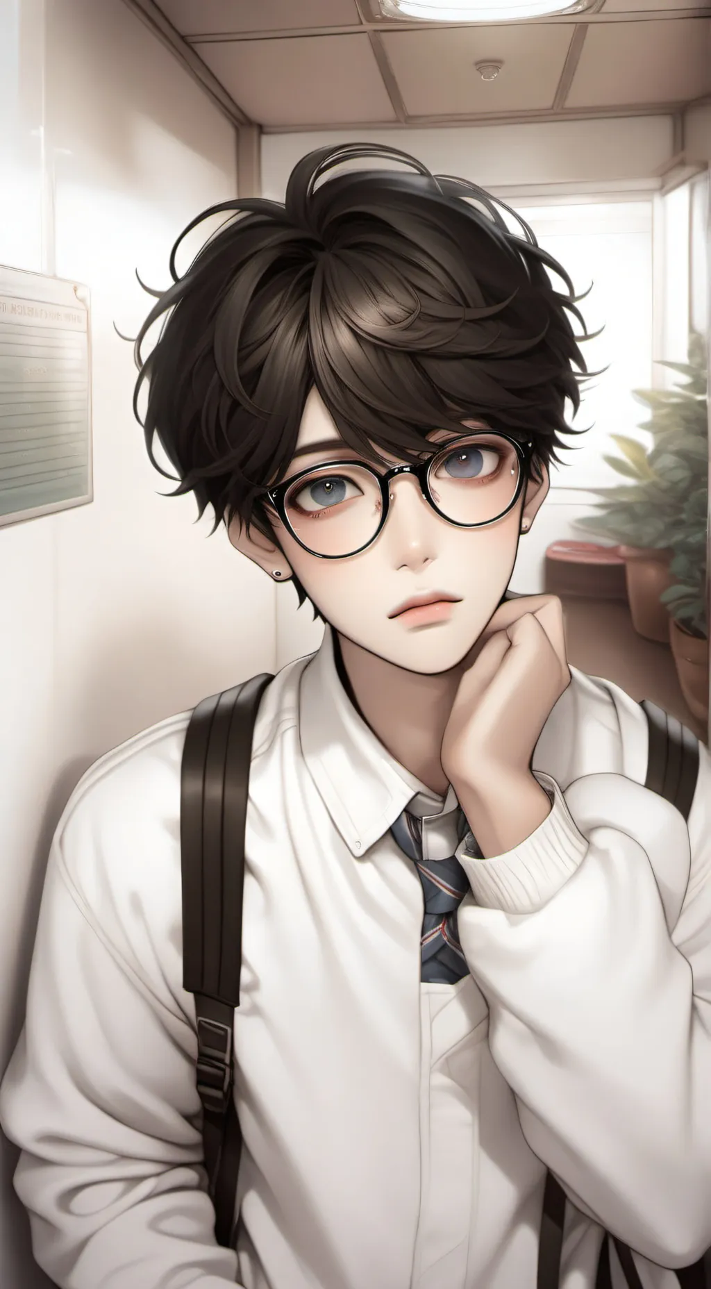 ai character: Simon background