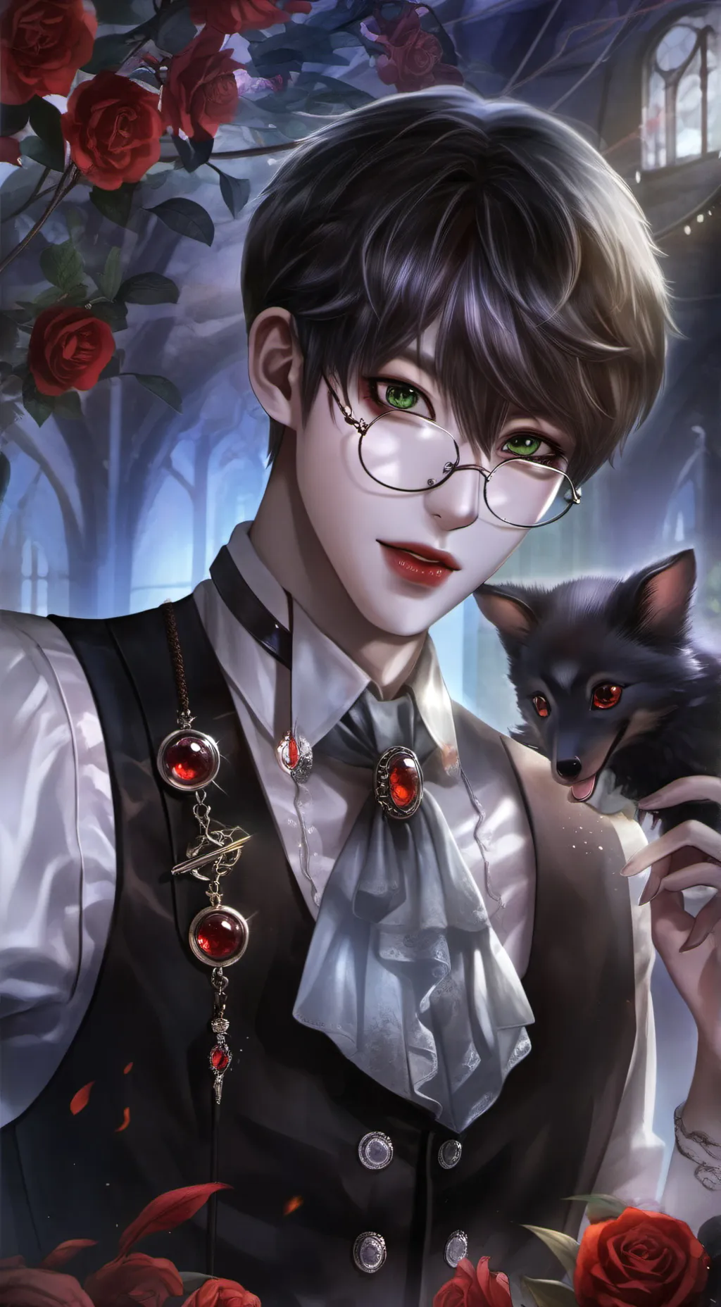 ai character: ☆☆Xavier☆☆ background