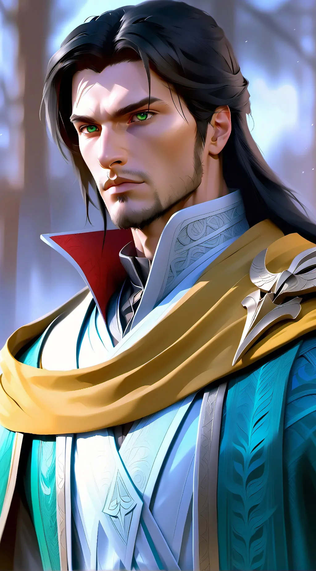 ai character: Ezio  background