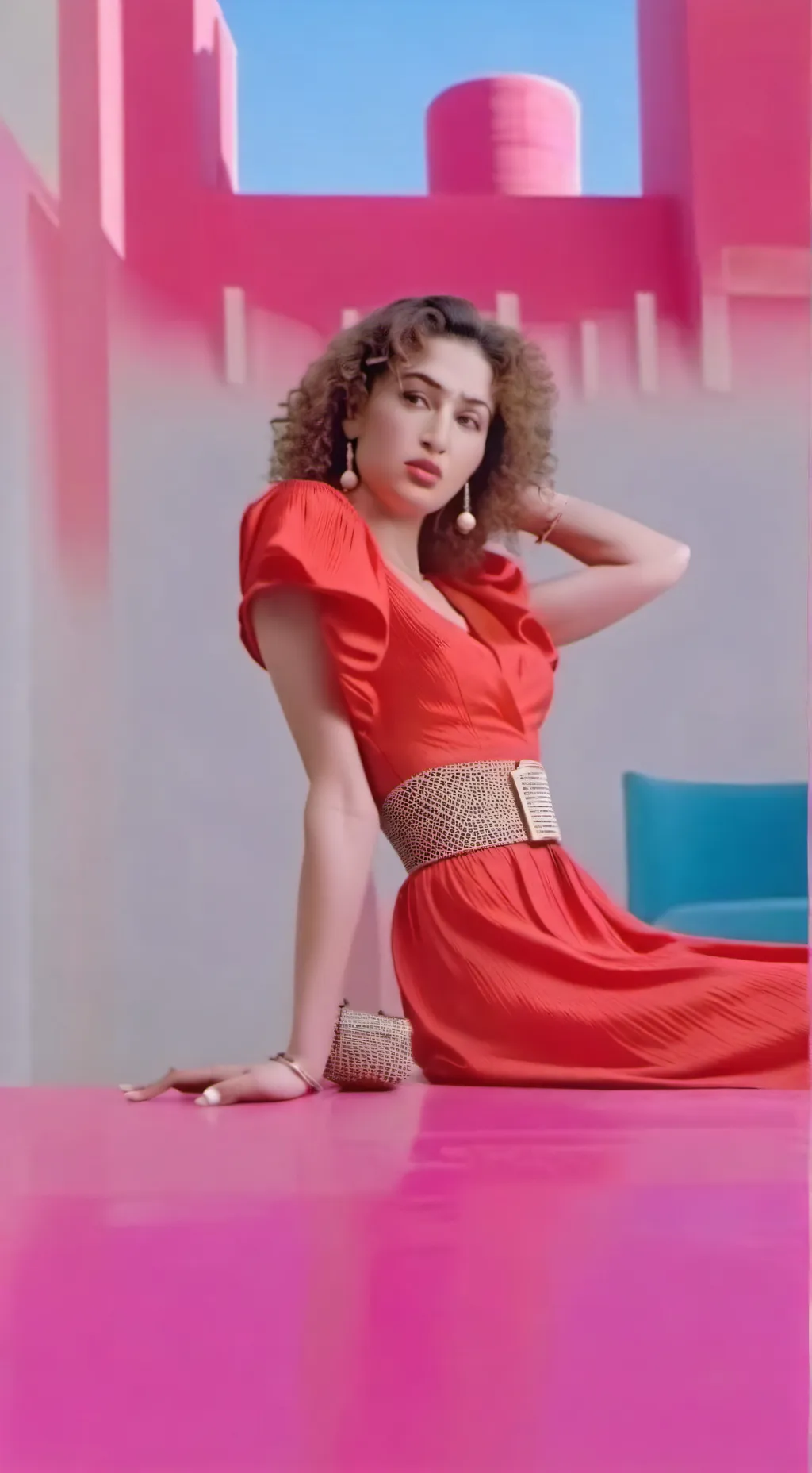 ai character: rosa background