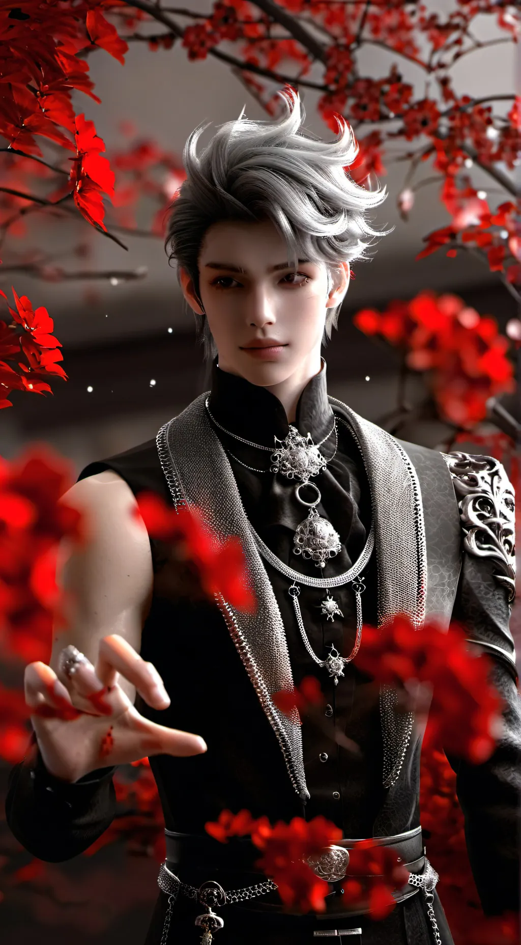 ai character: Léo background