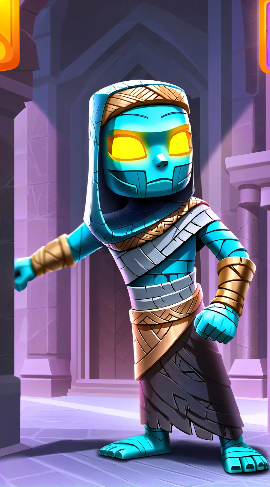 ai character: grummy background