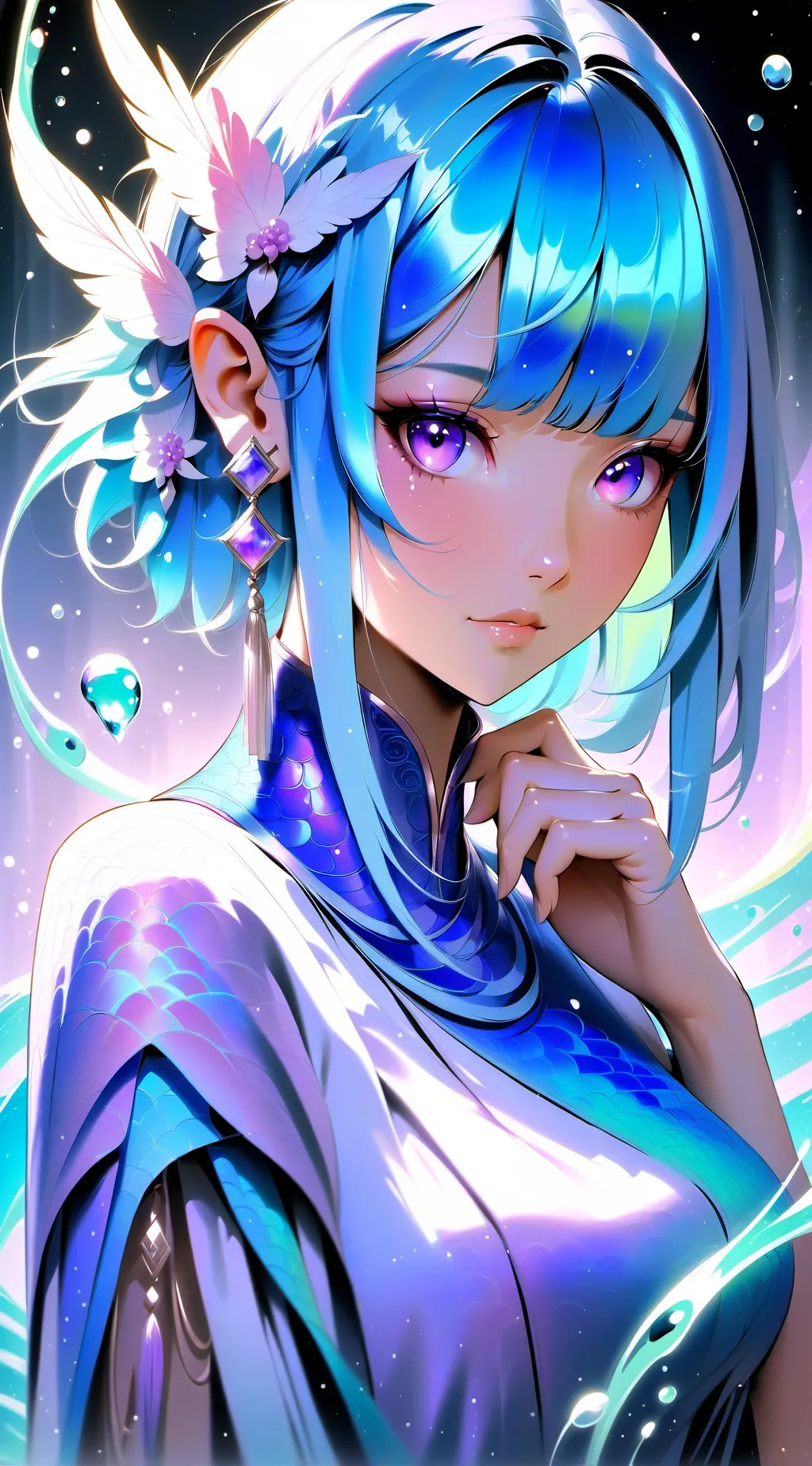 ai character: dandys wold background