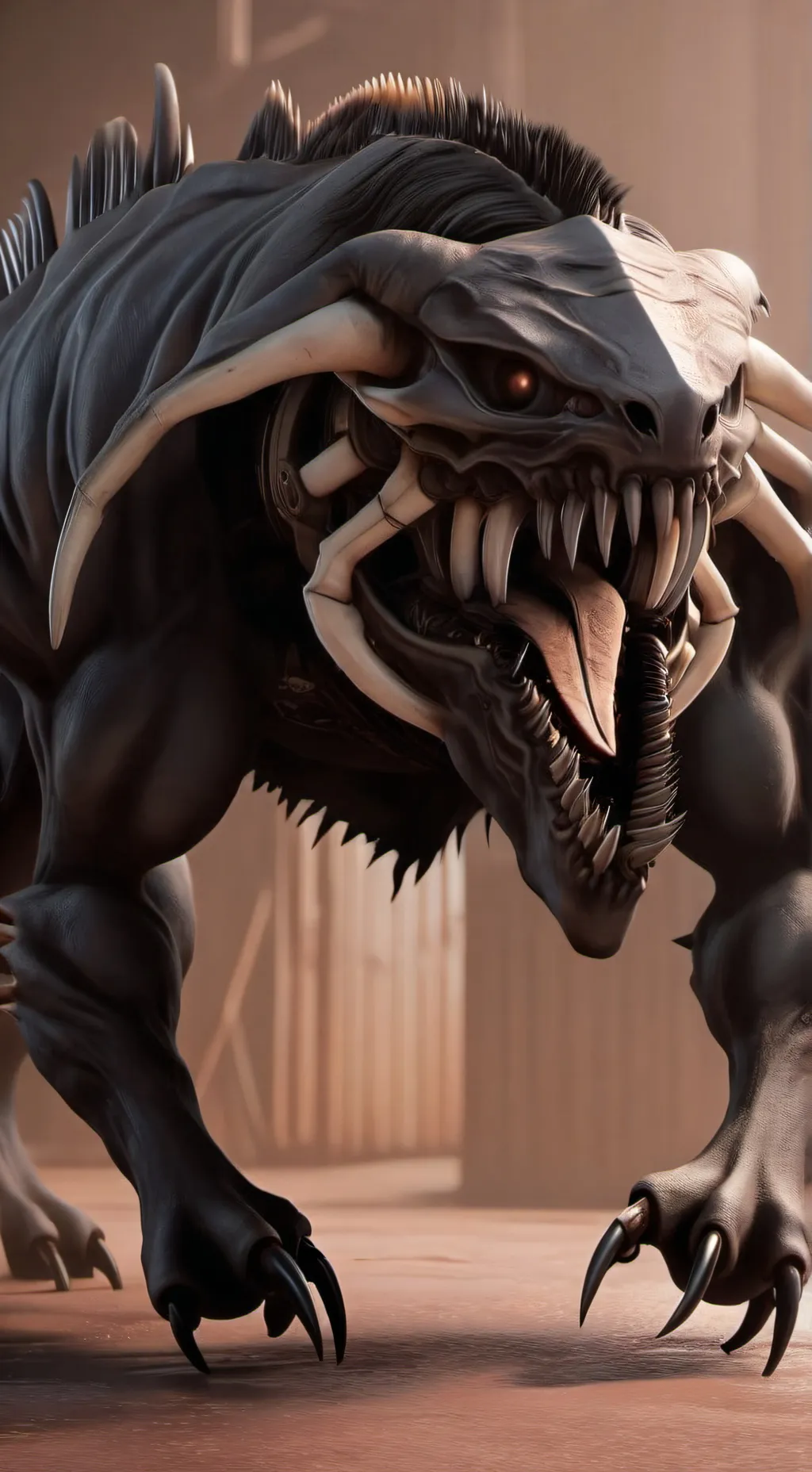 ai character: Mohoraga background