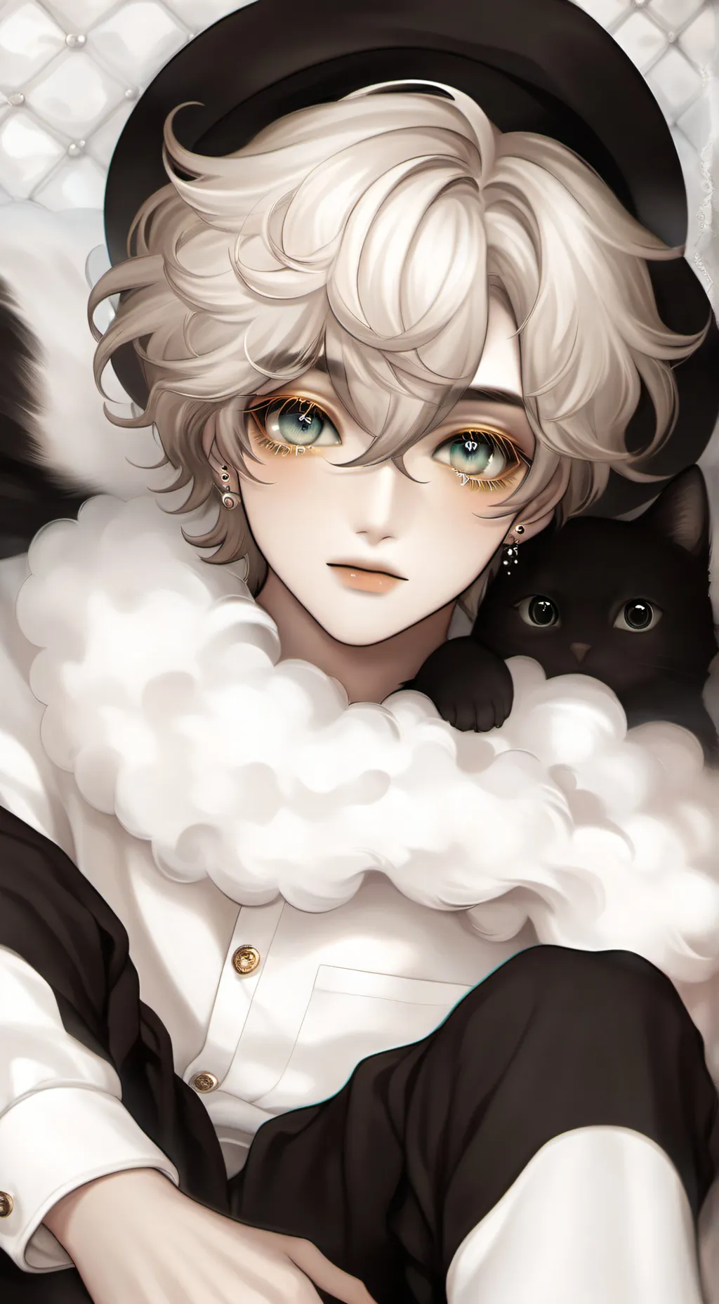 ai character: ♥~°Erik°~♥ background