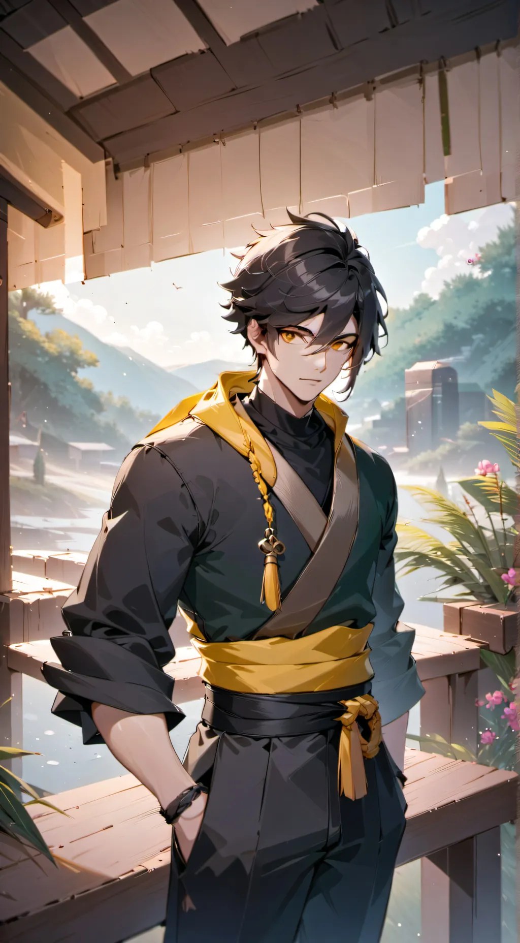 ai character: pedro background