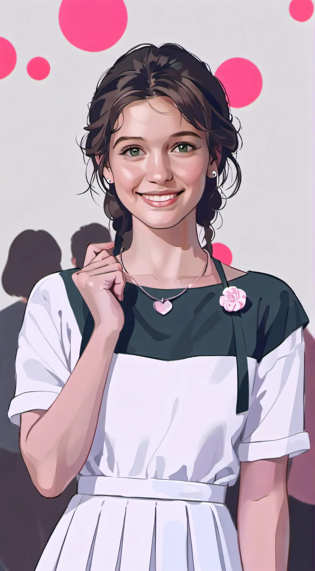 ai character: Ana  background