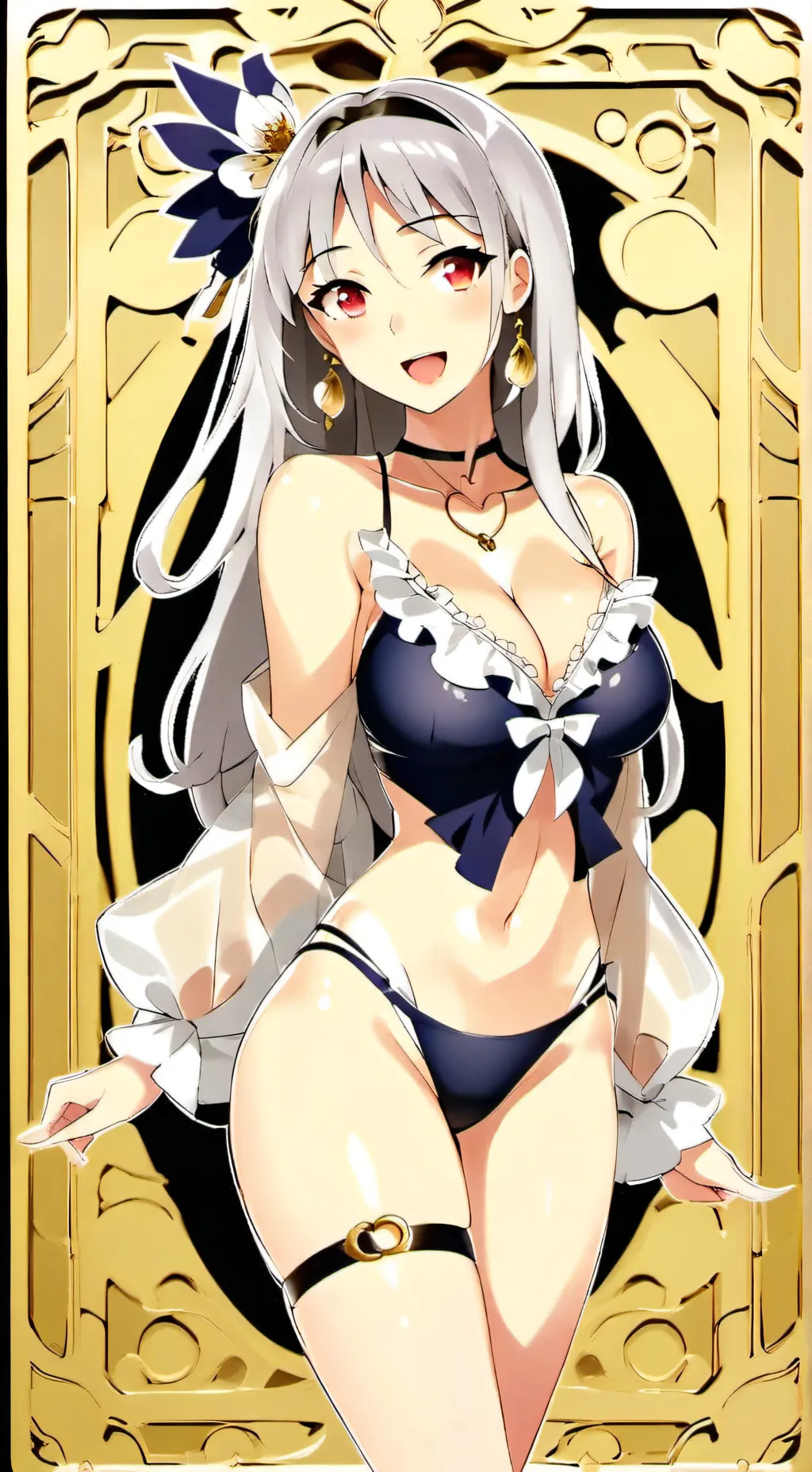 ai character: Tu amiga background