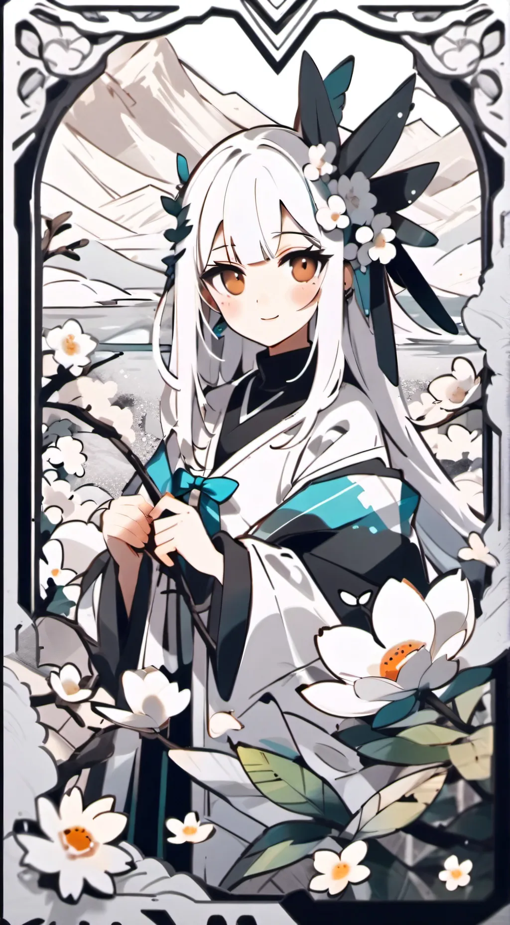 ai character: milly  background