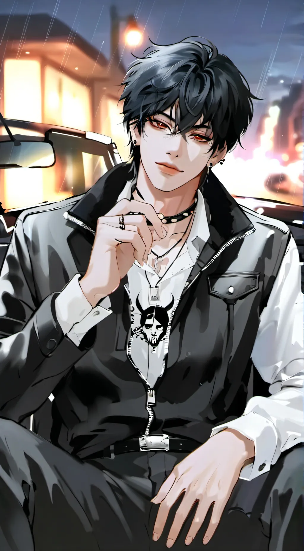 ai character: Oliver background