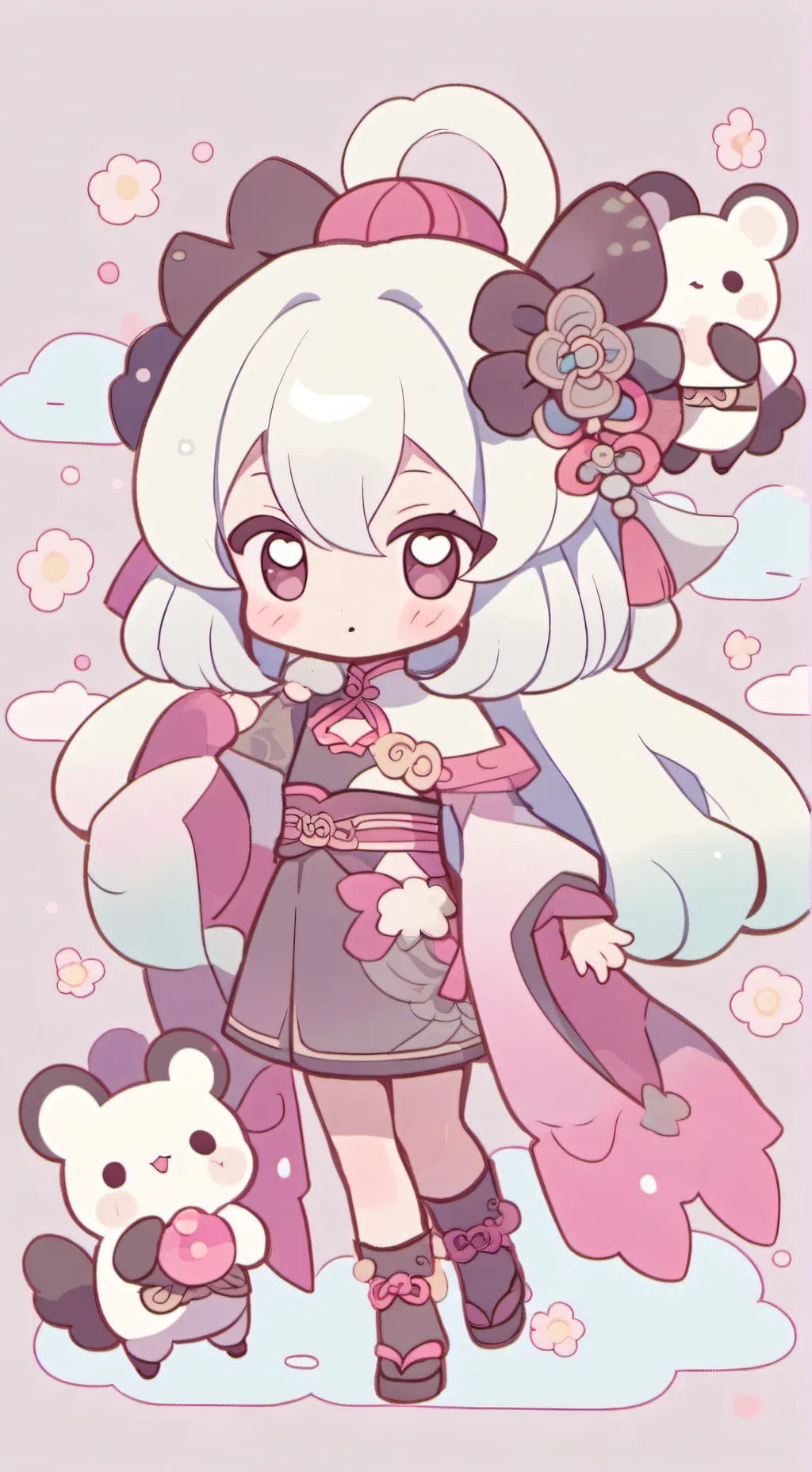 ai character: 凹凸魔法学院 background